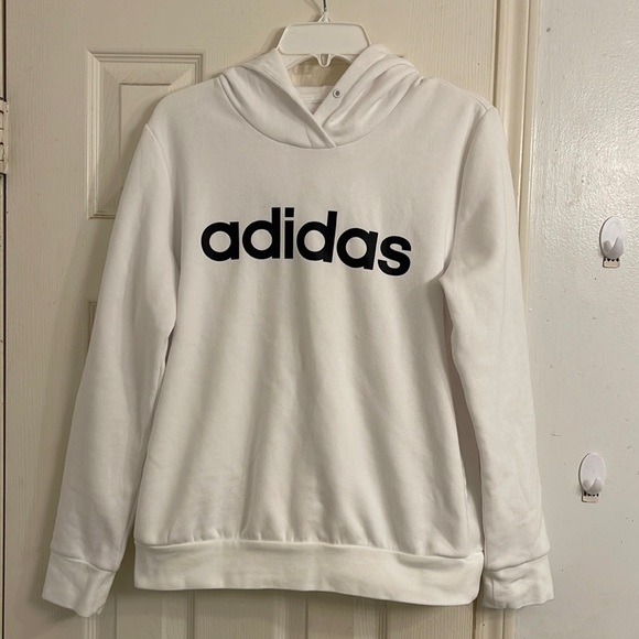 Adidas Women’s Fleece Hoodie Pullover - Picture 2 of 8